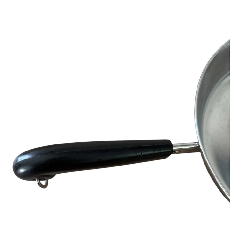 Vintage 1801 Revere Ware Copper Clad 10 inch Skillet Fry‎ Pan Lid USA
